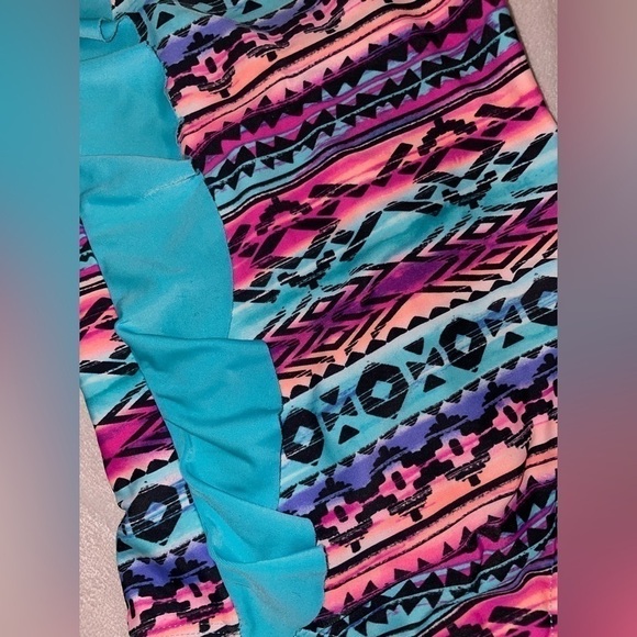 Circo Girls’ One-Shoulder Swimsuit – Size XS (4/5) - Picture 3 of 5